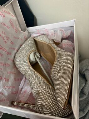 Rhinestone Heels
